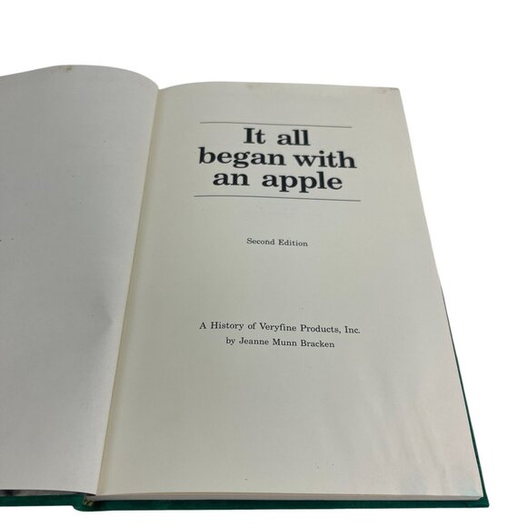 It All Began With An Apple Second Edition History Book - Picture 2 of 16